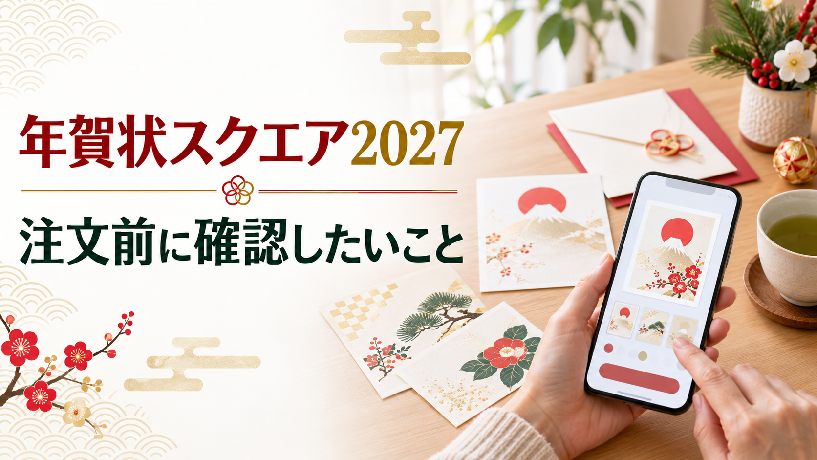 年賀状スクエア2027の注文前に確認したいポイント